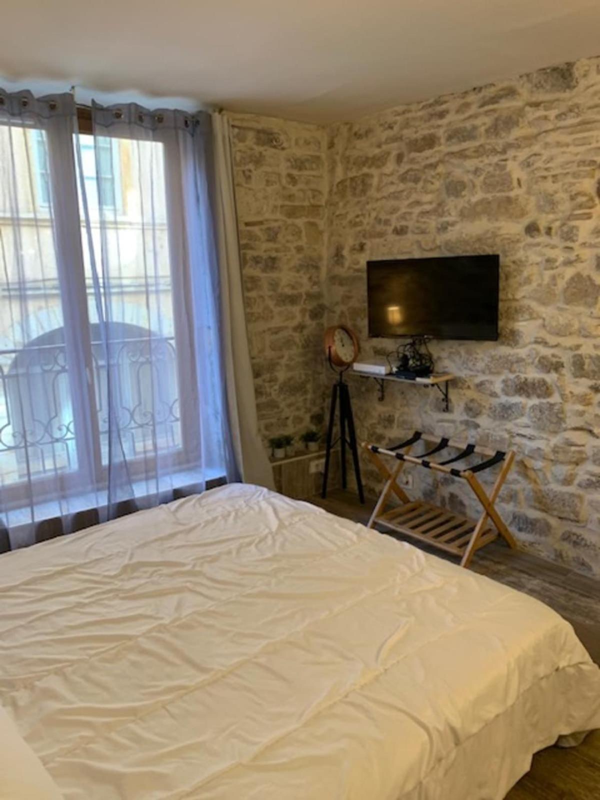 Studio With Exposed Stone Vieux Lyon Exteriör bild